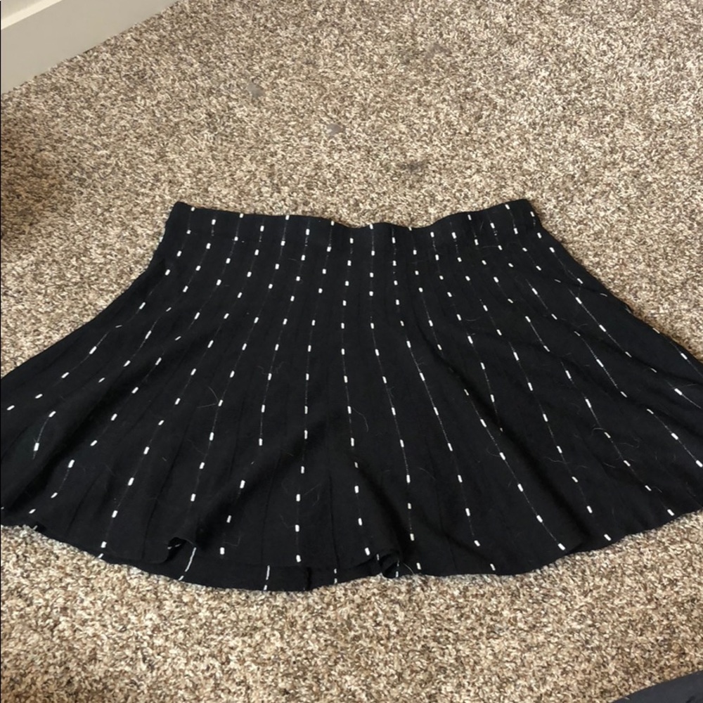 Candies black and white skirt